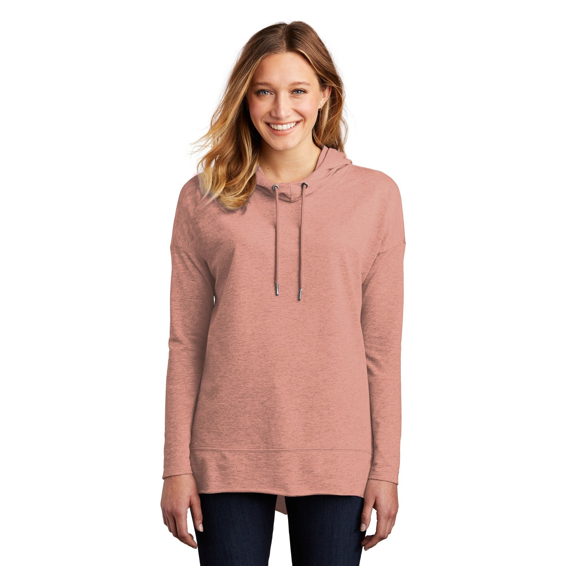 District-District ® Women's Featherweight French Terry ™ Hoodie DT671-MedTech-4