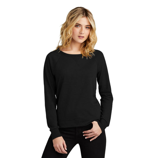 District-District® Women's Featherweight French Terry™ Long Sleeve Crewneck DT672-MedTech-1