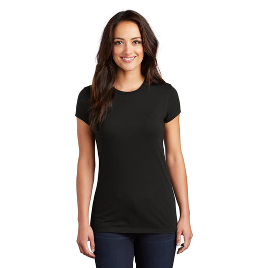 District-District ® Women's Fitted Perfect Tri ® Tee. DT155-MedTech-1