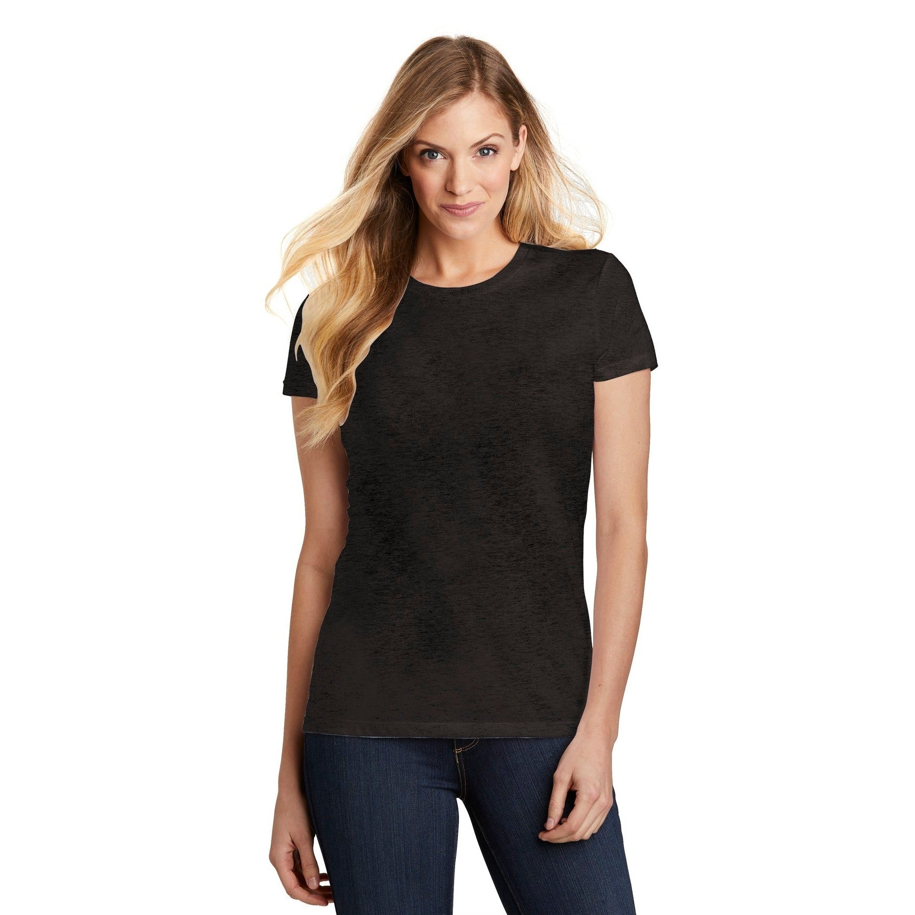 District-District ® Women's Fitted Perfect Tri ® Tee. DT155-MedTech-2