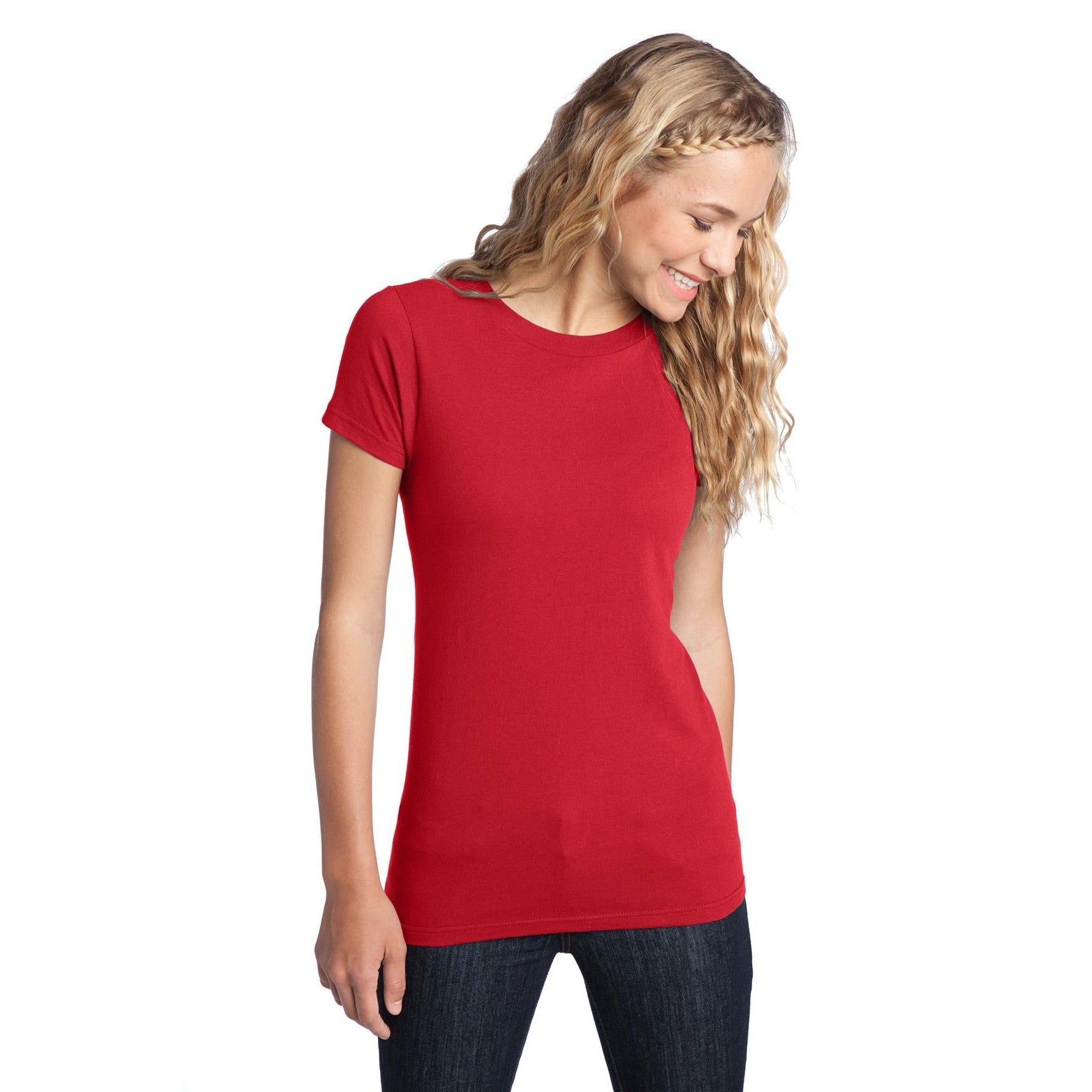 District-District® Women's Fitted The Concert Tee® DT5001-MedTech-9