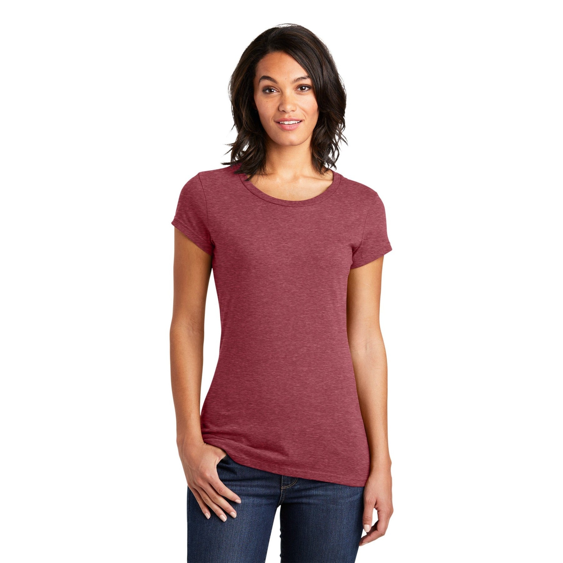 District-District® Women's Fitted Very Important Tee®. DT6001-MedTech-13
