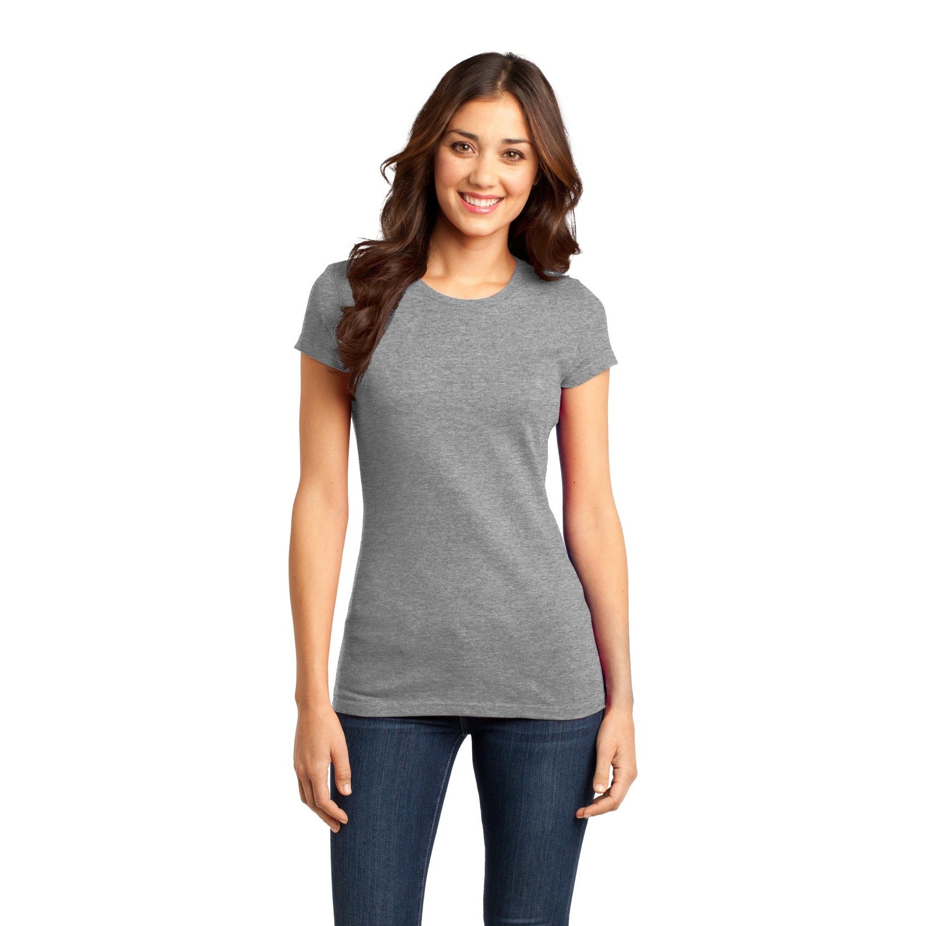 District-District® Women's Fitted Very Important Tee®. DT6001-MedTech-6