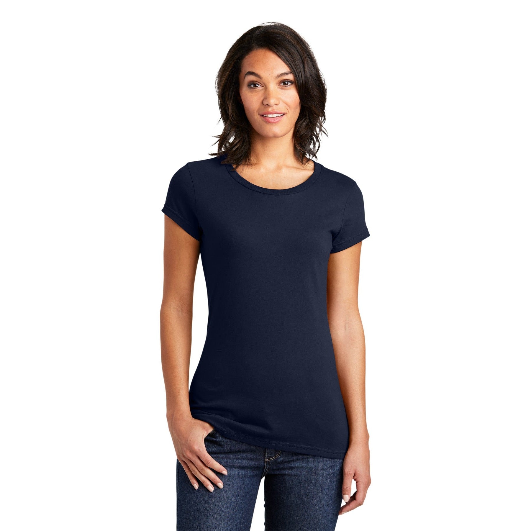 District-District® Women's Fitted Very Important Tee®. DT6001-MedTech-20