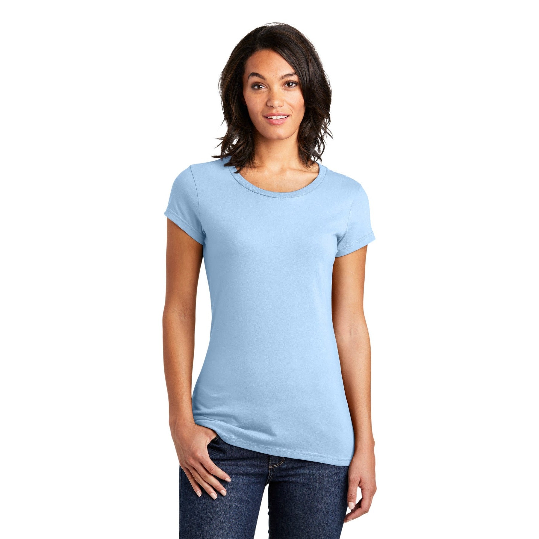 District-District® Women's Fitted Very Important Tee®. DT6001-MedTech-15