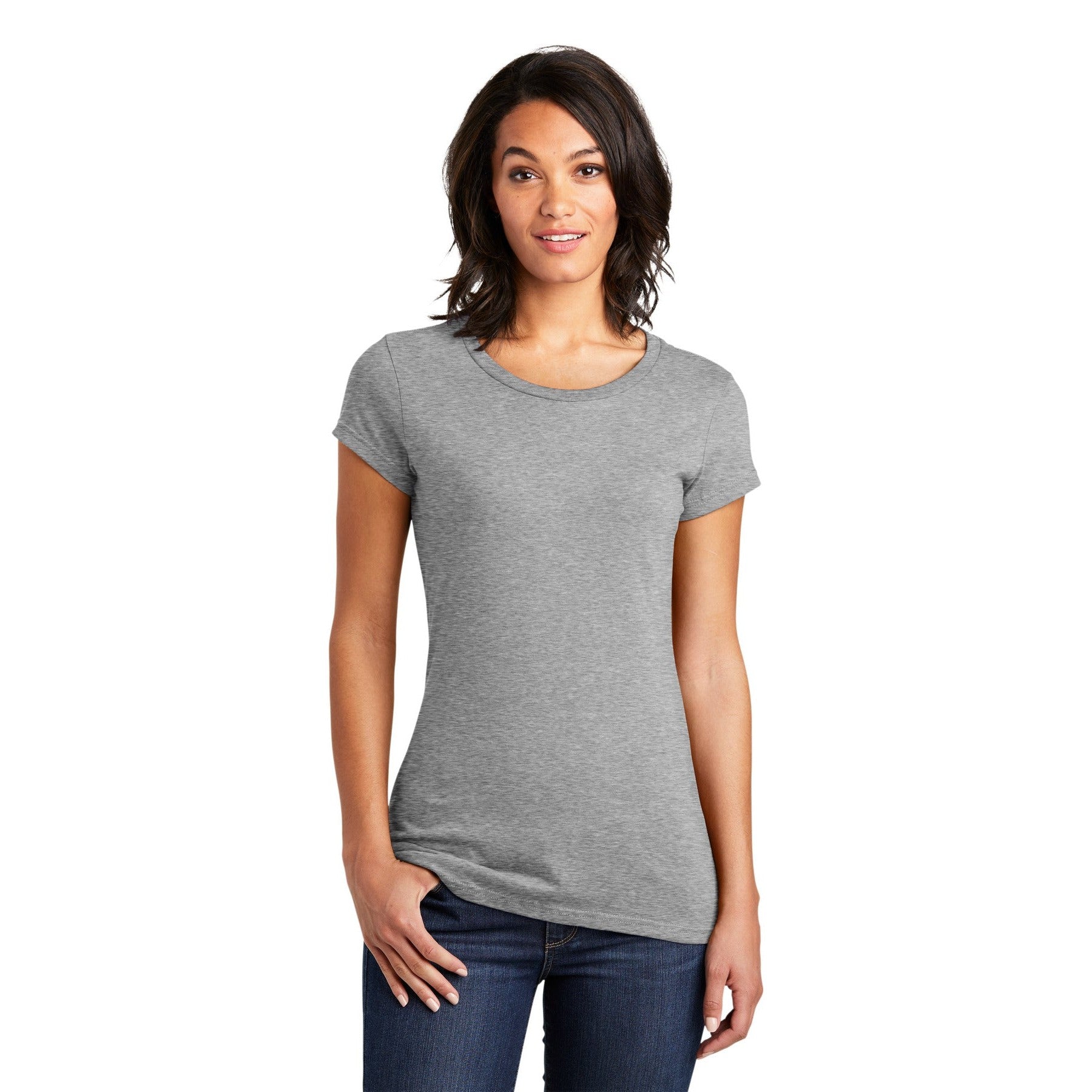 District-District® Women's Fitted Very Important Tee®. DT6001-MedTech-16