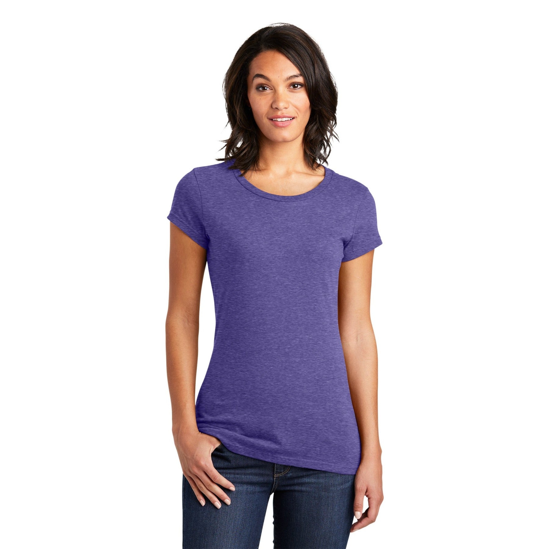 District-District® Women's Fitted Very Important Tee®. DT6001-MedTech-12