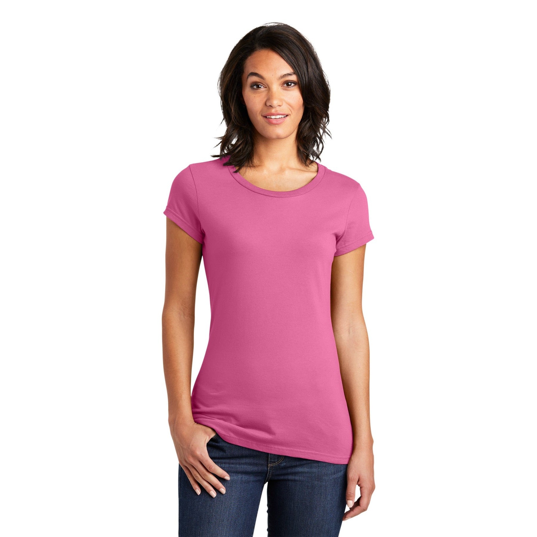 District-District® Women's Fitted Very Important Tee®. DT6001-MedTech-23