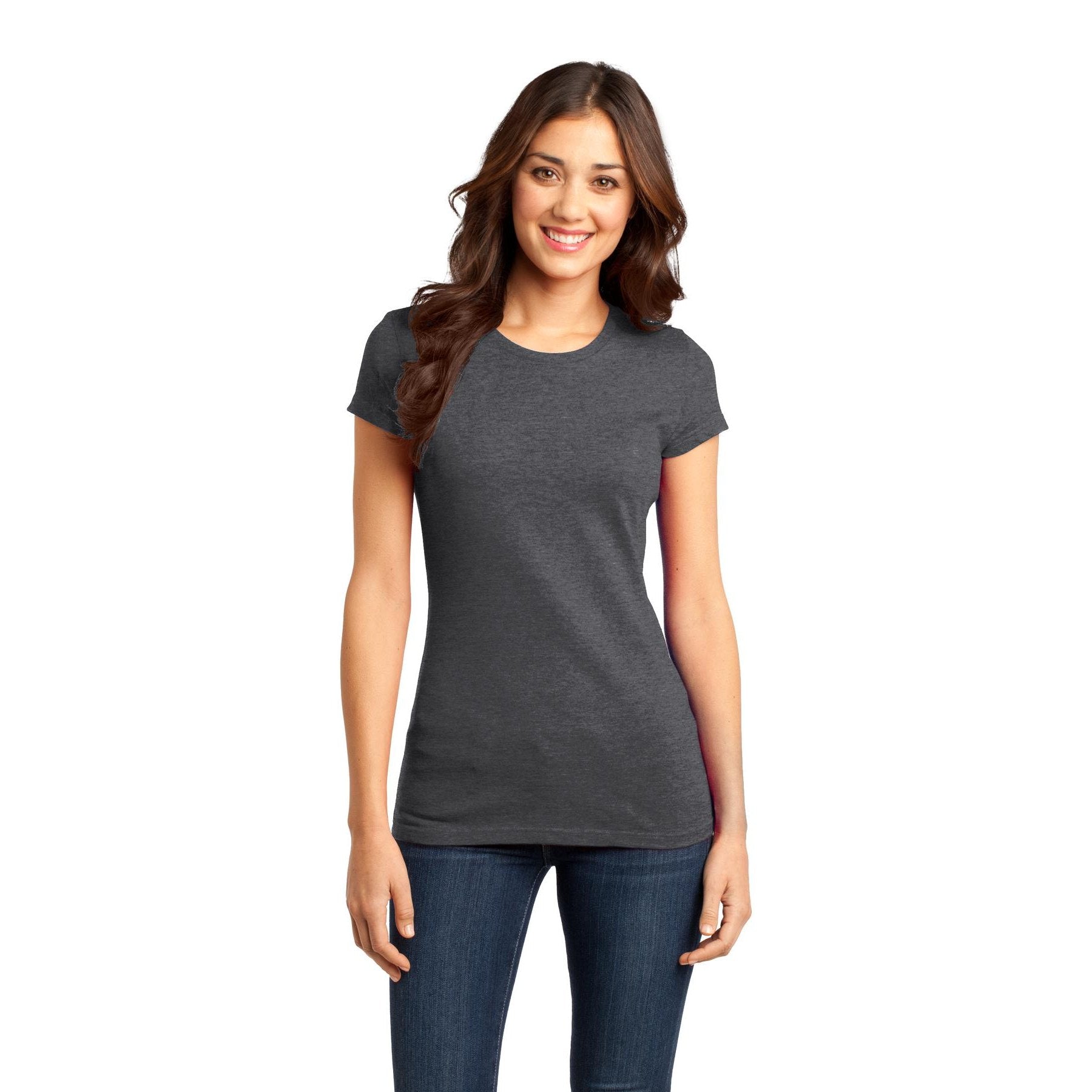 District-District® Women's Fitted Very Important Tee®. DT6001-MedTech-9