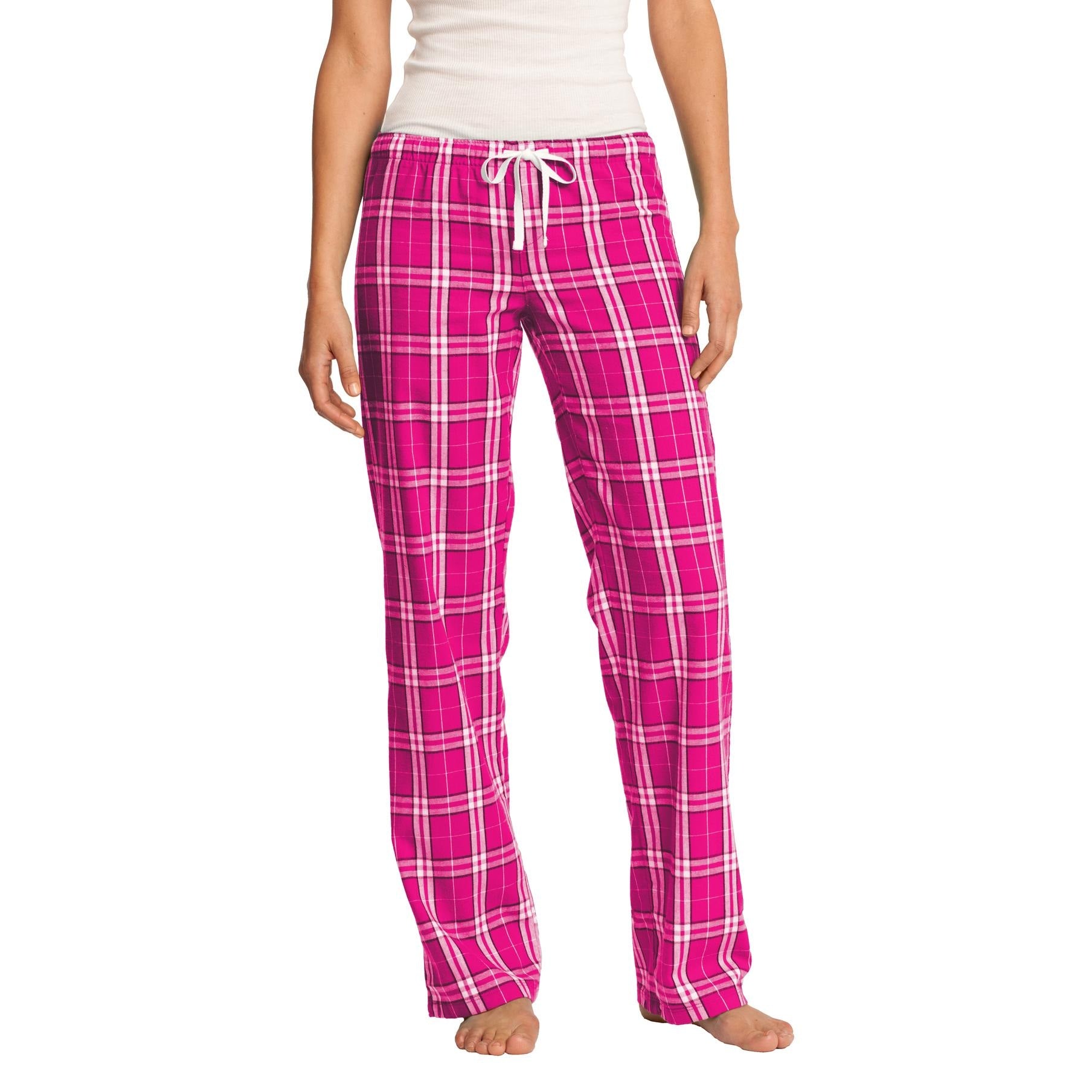 District-District® Women's Flannel Plaid Pant. DT2800-MedTech-3