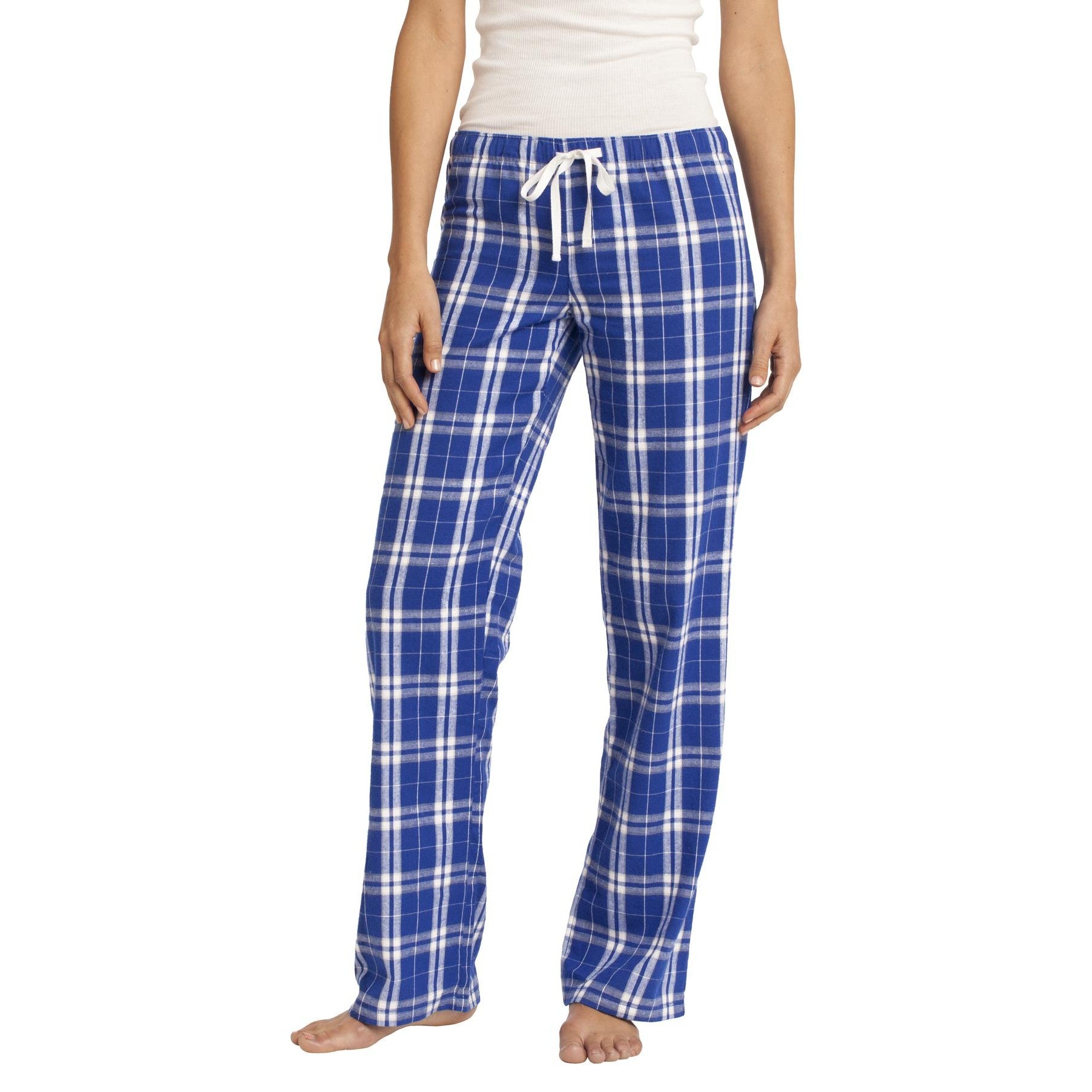 District-District® Women's Flannel Plaid Pant. DT2800-MedTech-4