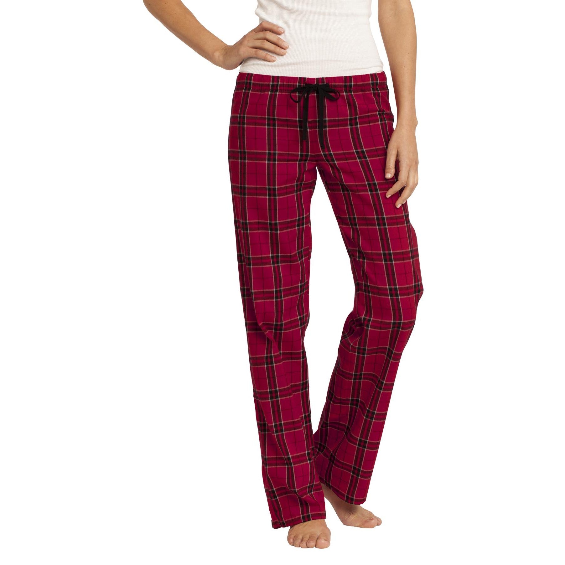 District-District® Women's Flannel Plaid Pant. DT2800-MedTech-6