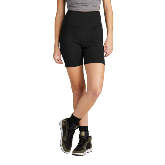 District-District® Women's Flex High-Waist Bike Short DT7509-MedTech-1