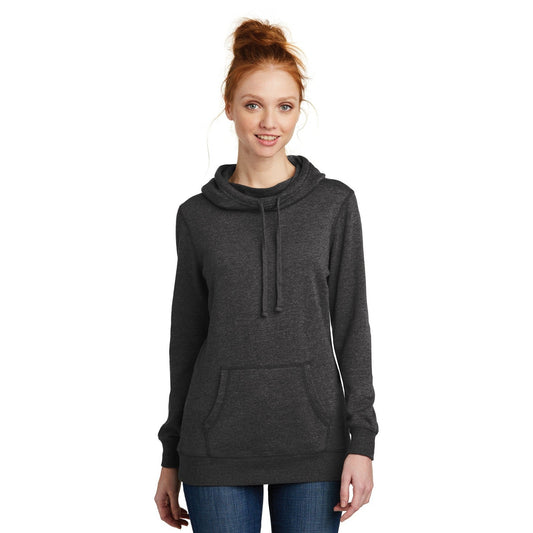 District-District ® Women's Lightweight Fleece Hoodie. DM493-MedTech-1