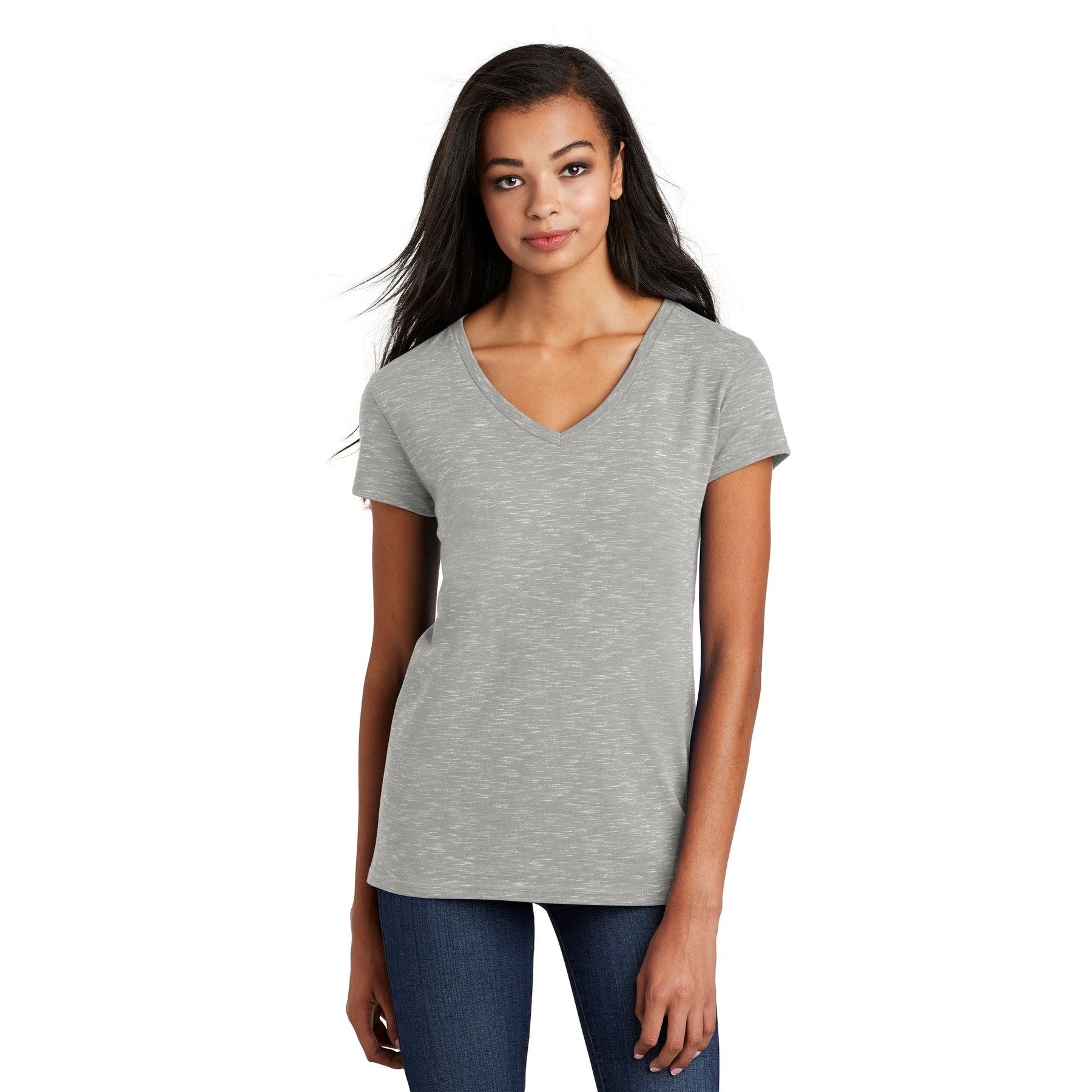 District-District ® Women's Medal V-Neck Tee. DT664-MedTech-2