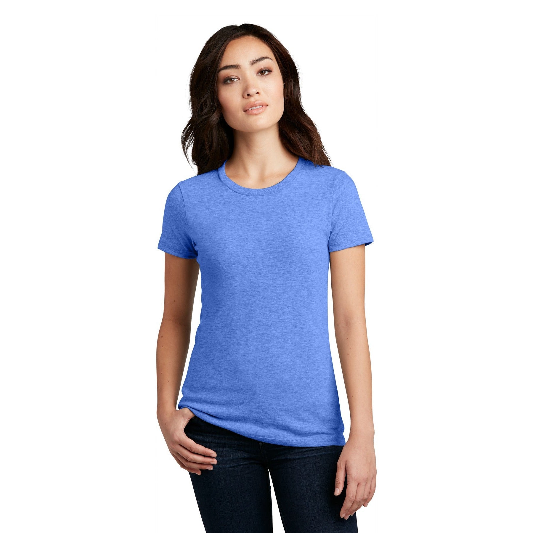 District-District ® Women's Perfect Blend® CVC Tee. DM108L-MedTech-10