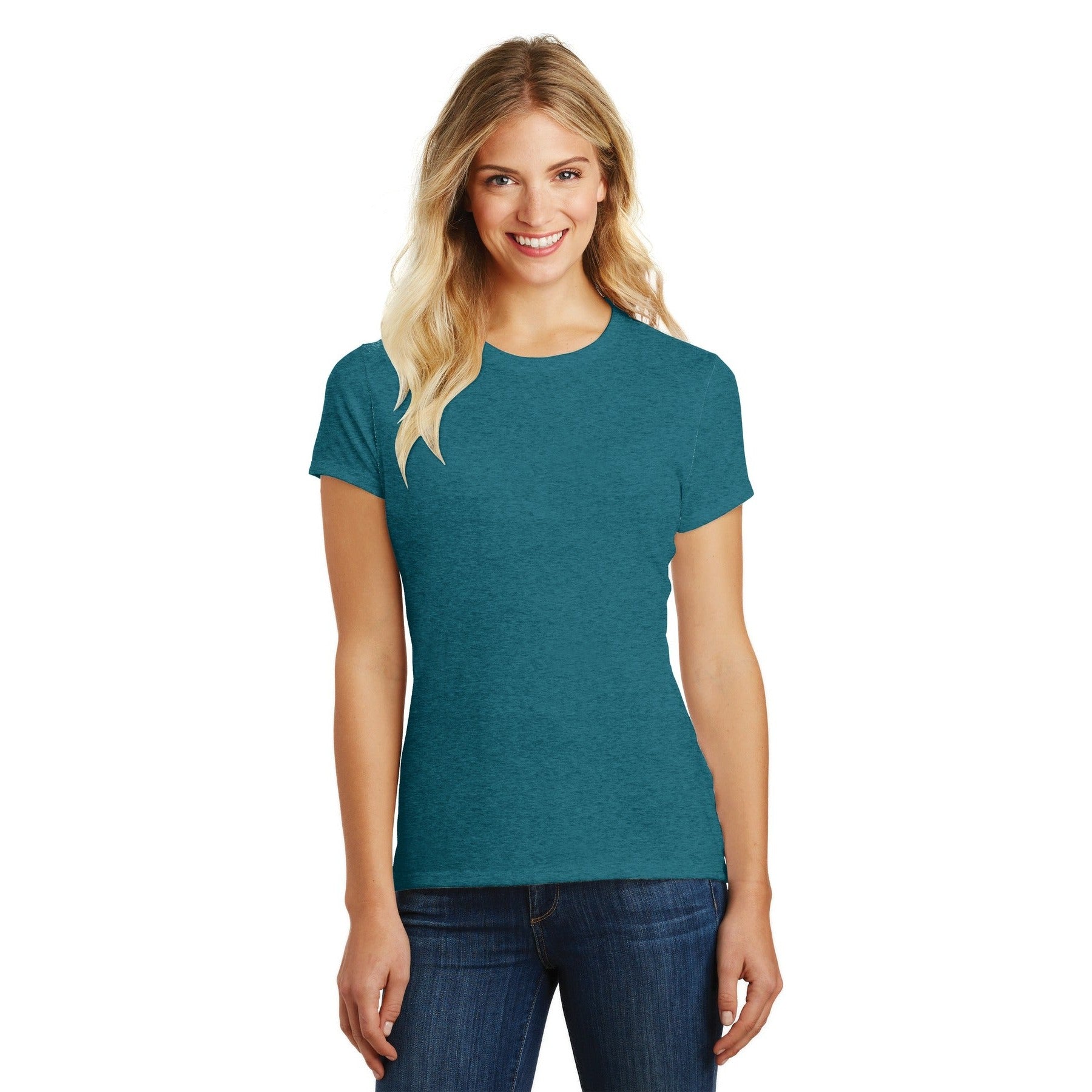 District-District ® Women's Perfect Blend® CVC Tee. DM108L-MedTech-11