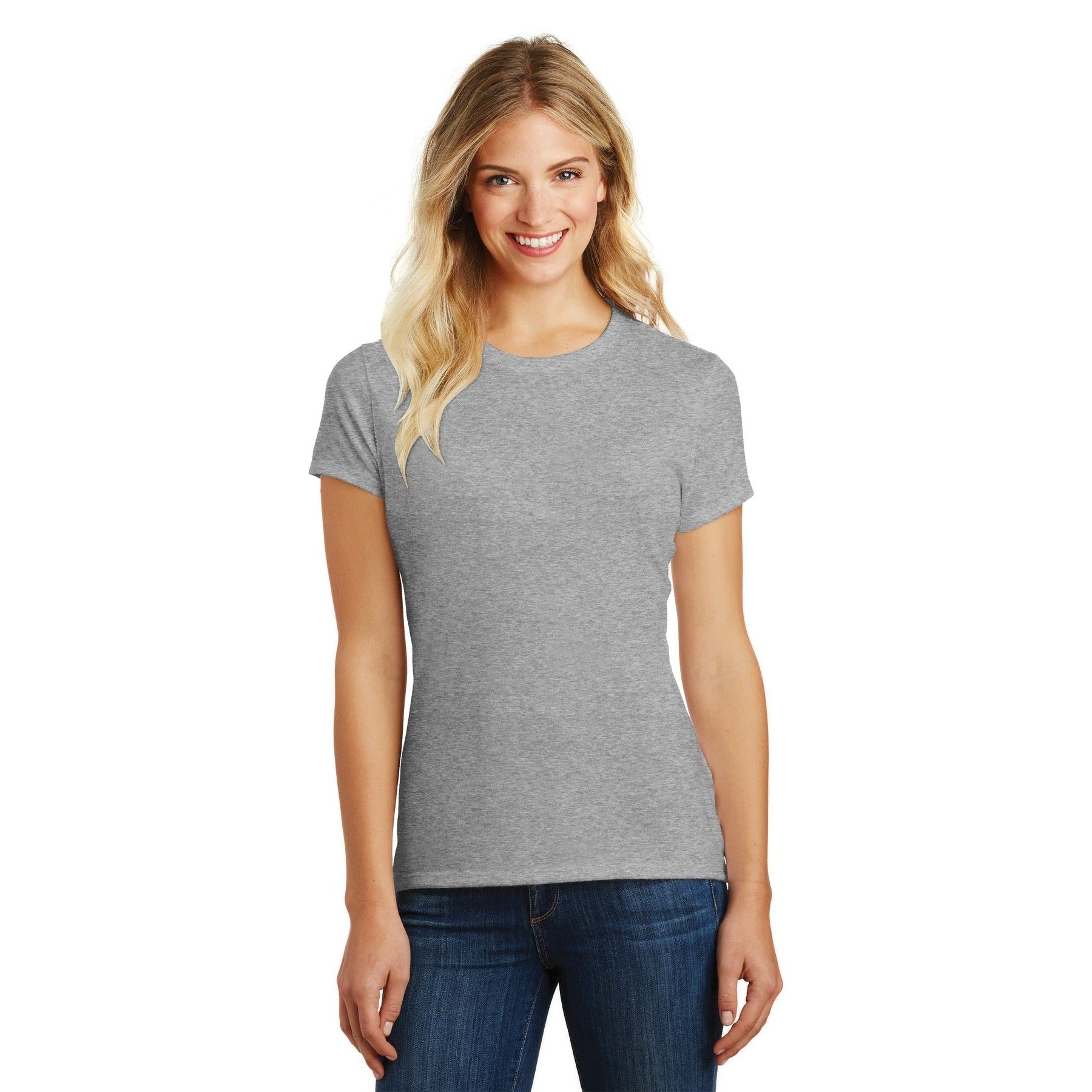 District-District ® Women's Perfect Blend® CVC Tee. DM108L-MedTech-12