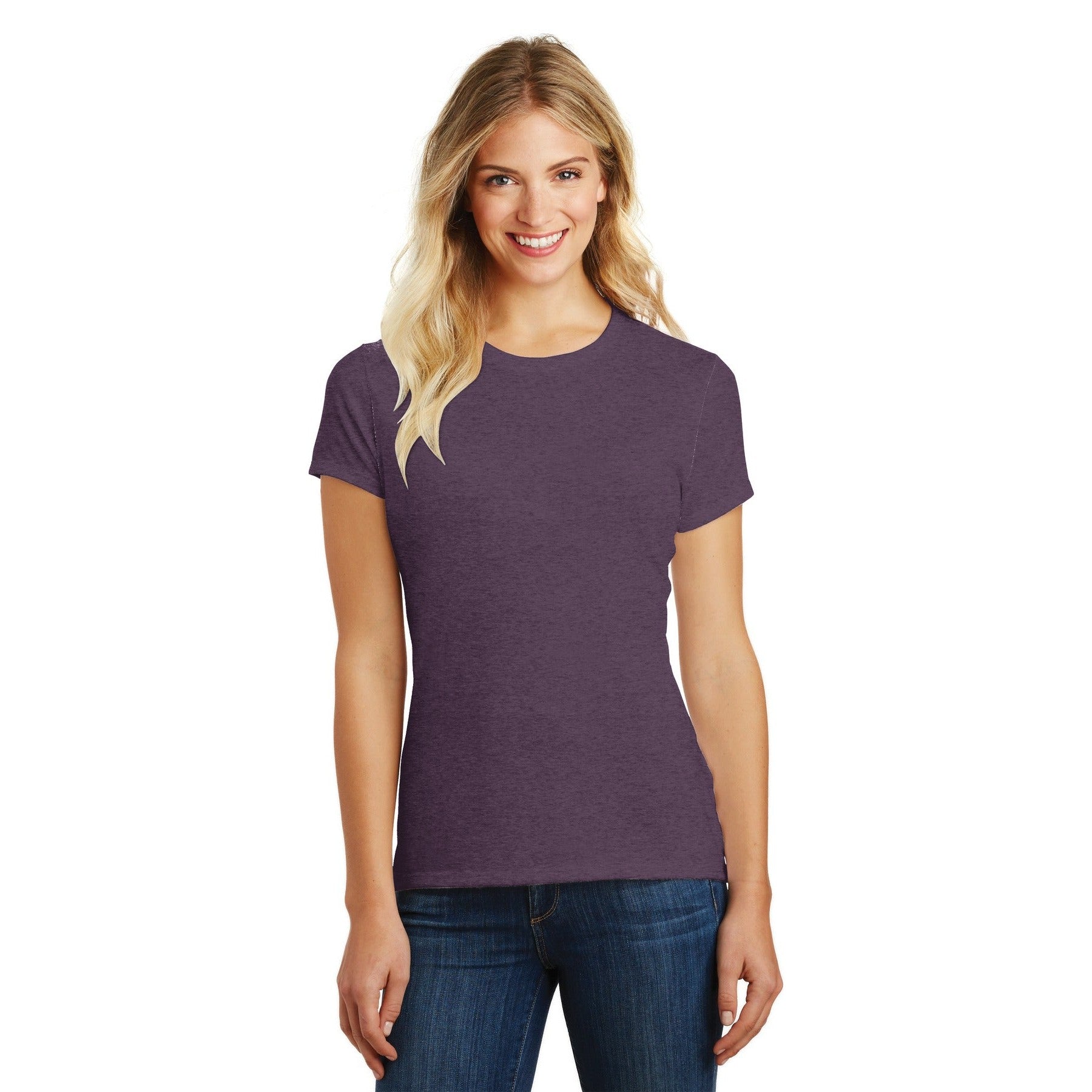 District-District ® Women's Perfect Blend® CVC Tee. DM108L-MedTech-6
