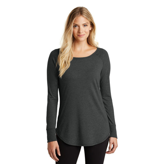 District-District ® Women's Perfect Tri ® Long Sleeve Tunic Tee. DT132L-MedTech-1