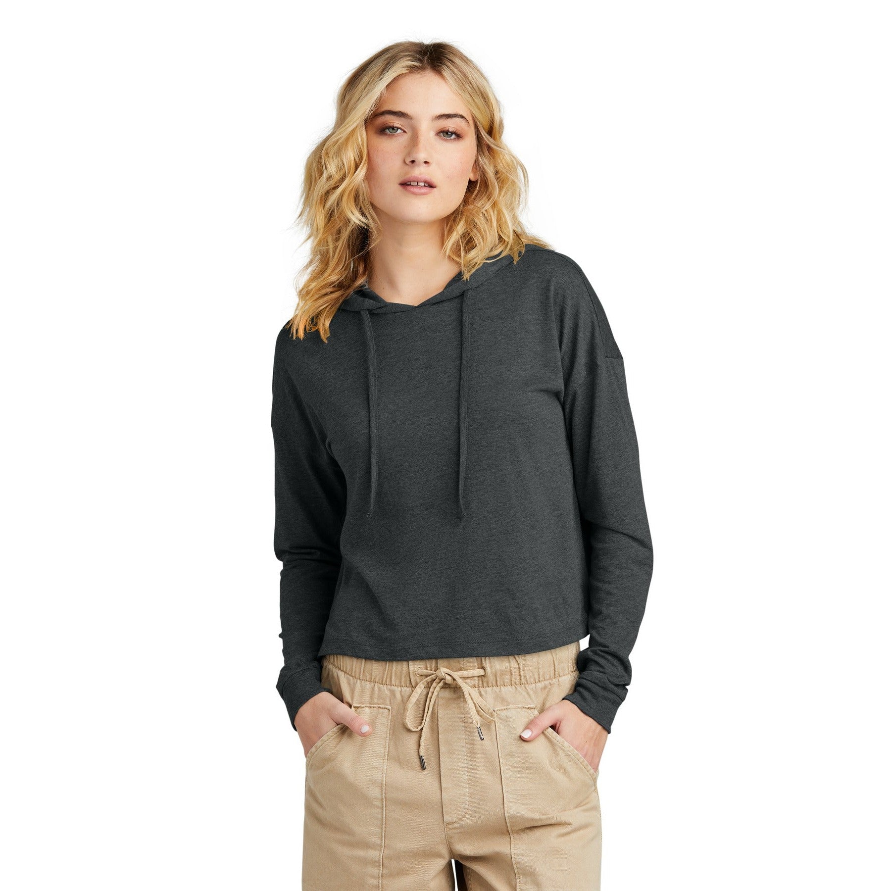 District-District® Women's Perfect Tri® Midi Long Sleeve Hoodie DT1390L-MedTech-2