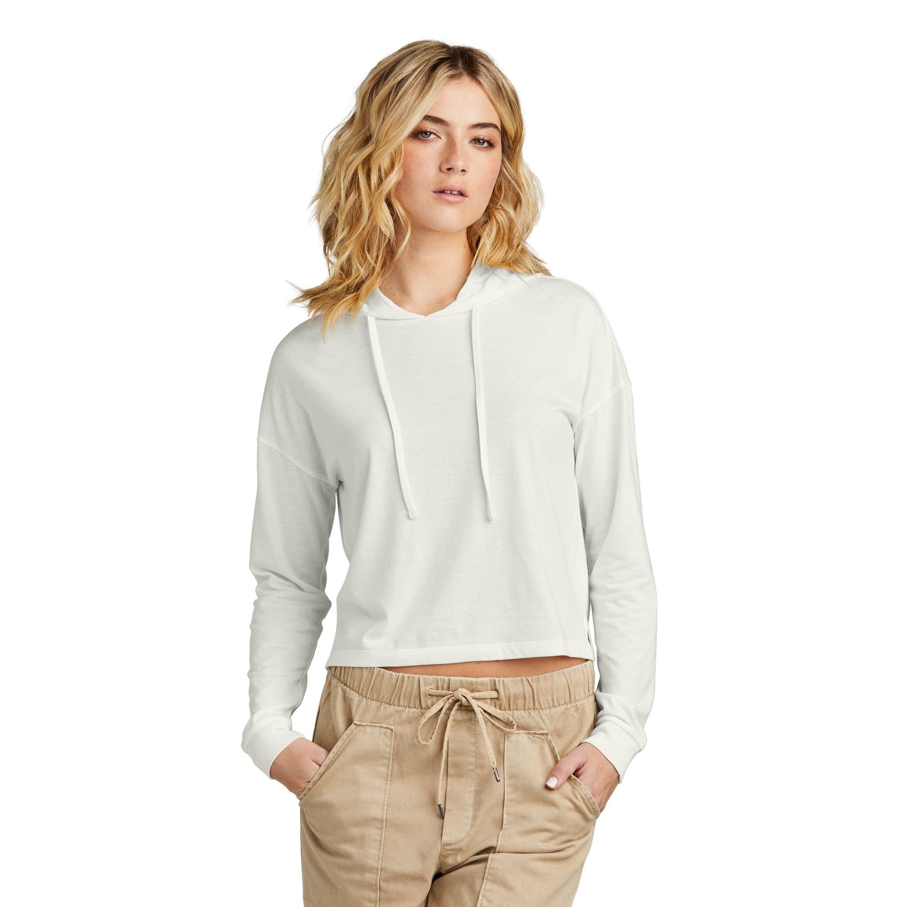 District-District® Women's Perfect Tri® Midi Long Sleeve Hoodie DT1390L-MedTech-6