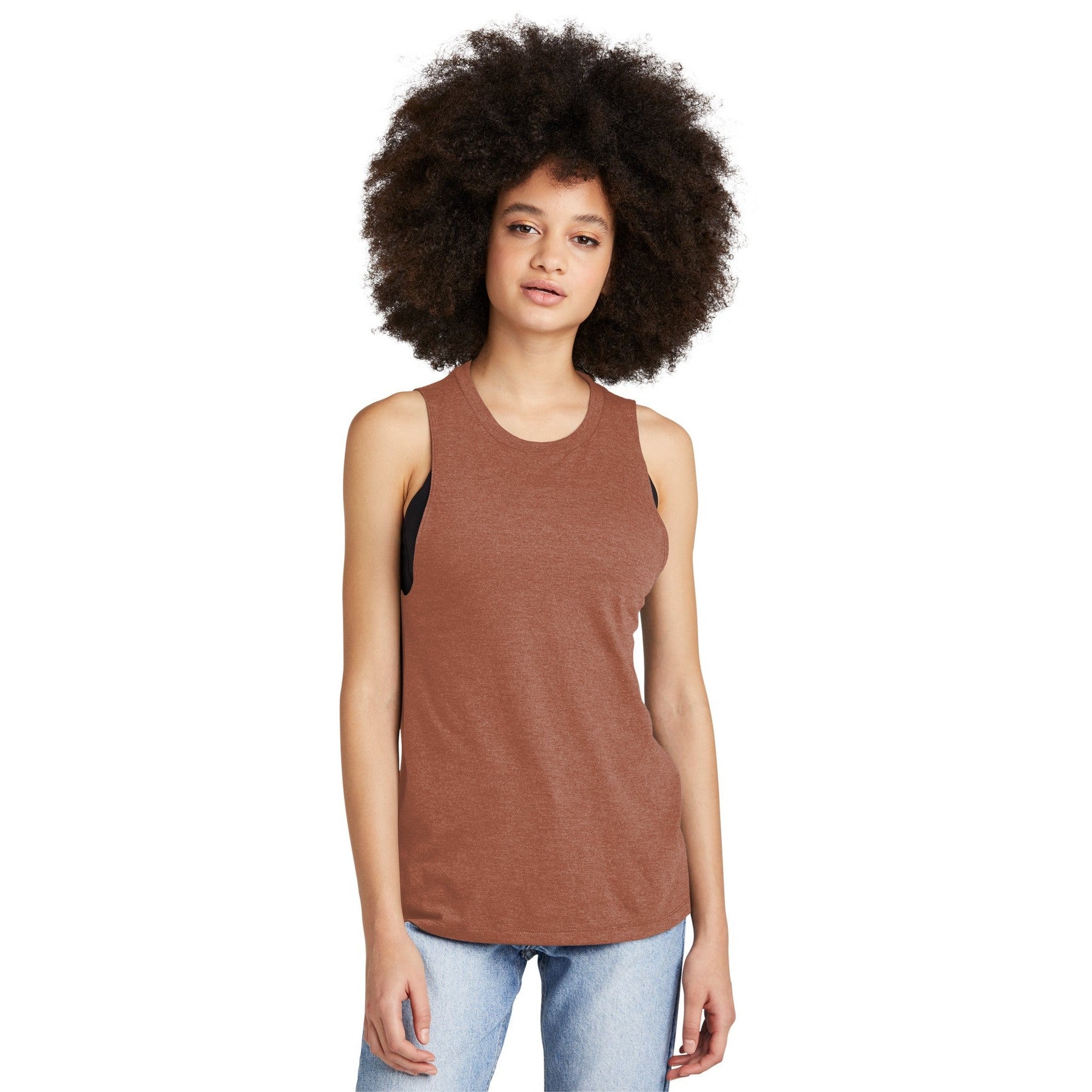 District-District® Women's Perfect Tri® Muscle Tank DT153-MedTech-4