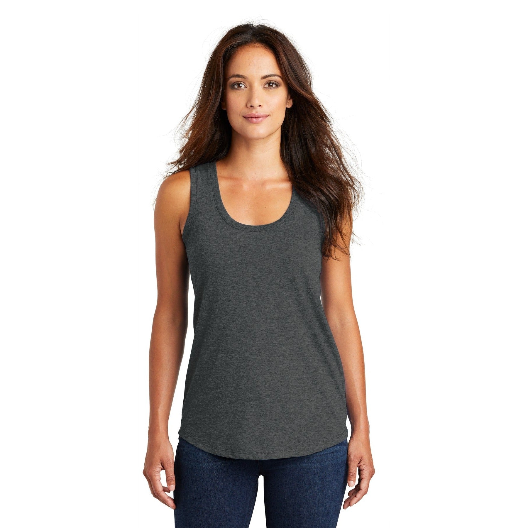 District-District ® Women's Perfect Tri® Racerback Tank. DM138L-MedTech-2