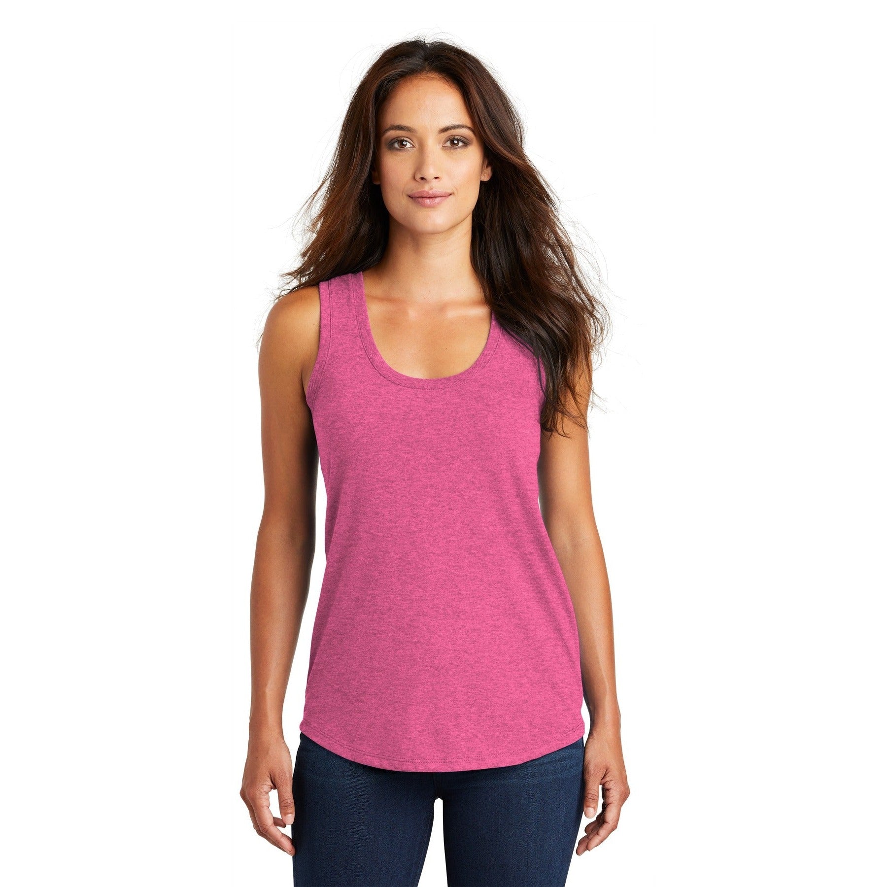 District-District ® Women's Perfect Tri® Racerback Tank. DM138L-MedTech-3