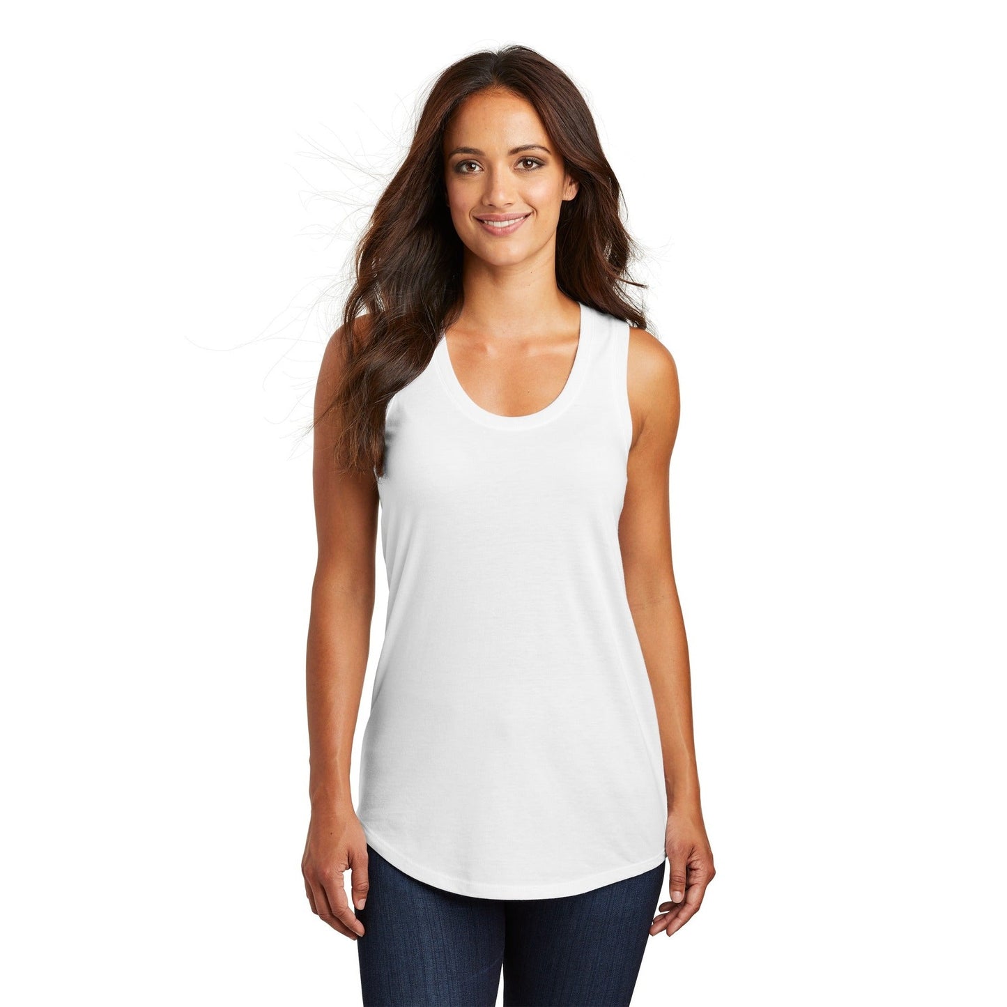 District-District ® Women's Perfect Tri® Racerback Tank. DM138L-MedTech-14