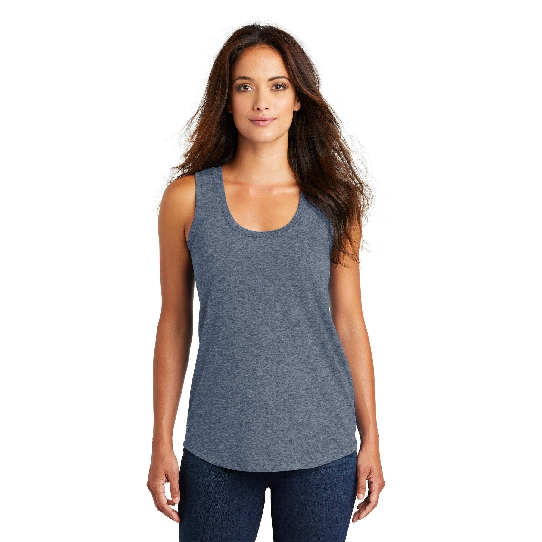 District-District ® Women's Perfect Tri® Racerback Tank. DM138L-MedTech-9