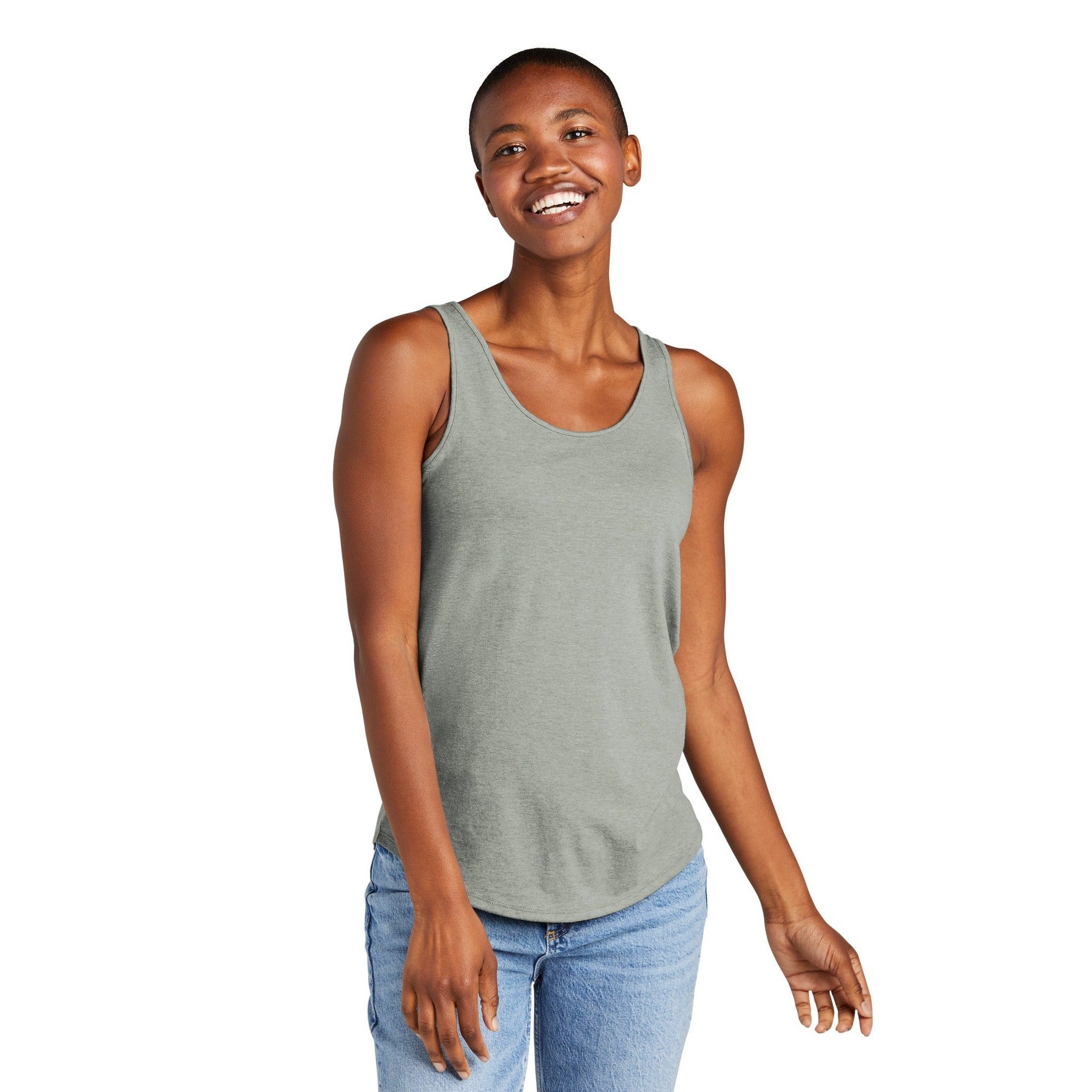 District-District® Women's Perfect Tri® Relaxed Tank DT151-MedTech-5