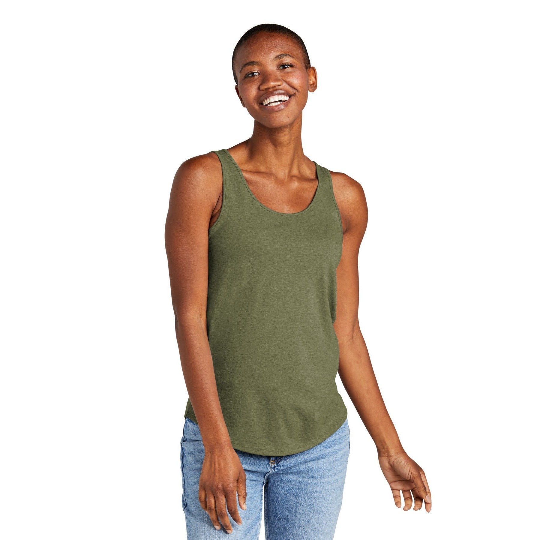 District-District® Women's Perfect Tri® Relaxed Tank DT151-MedTech-7