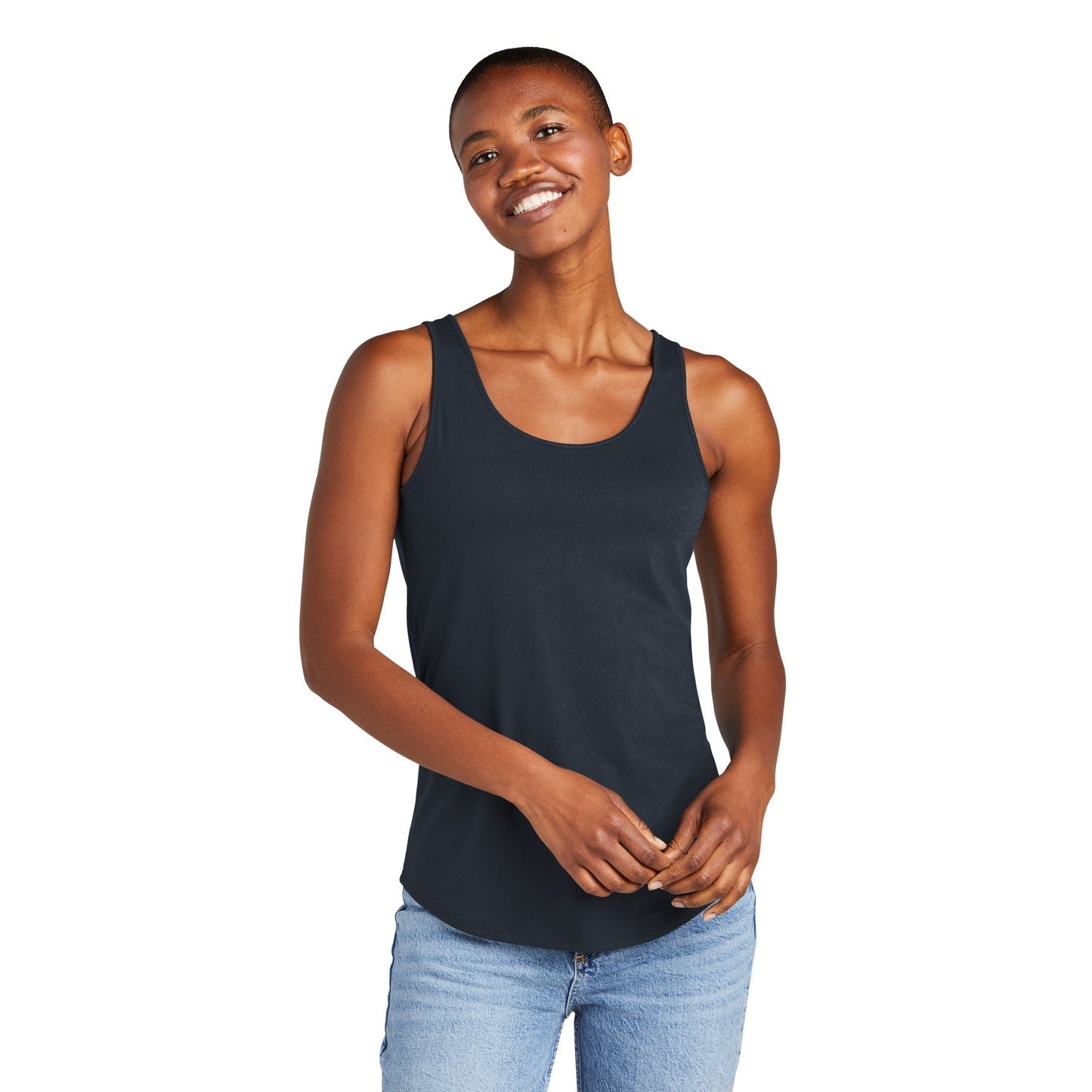 District-District® Women's Perfect Tri® Relaxed Tank DT151-MedTech-8