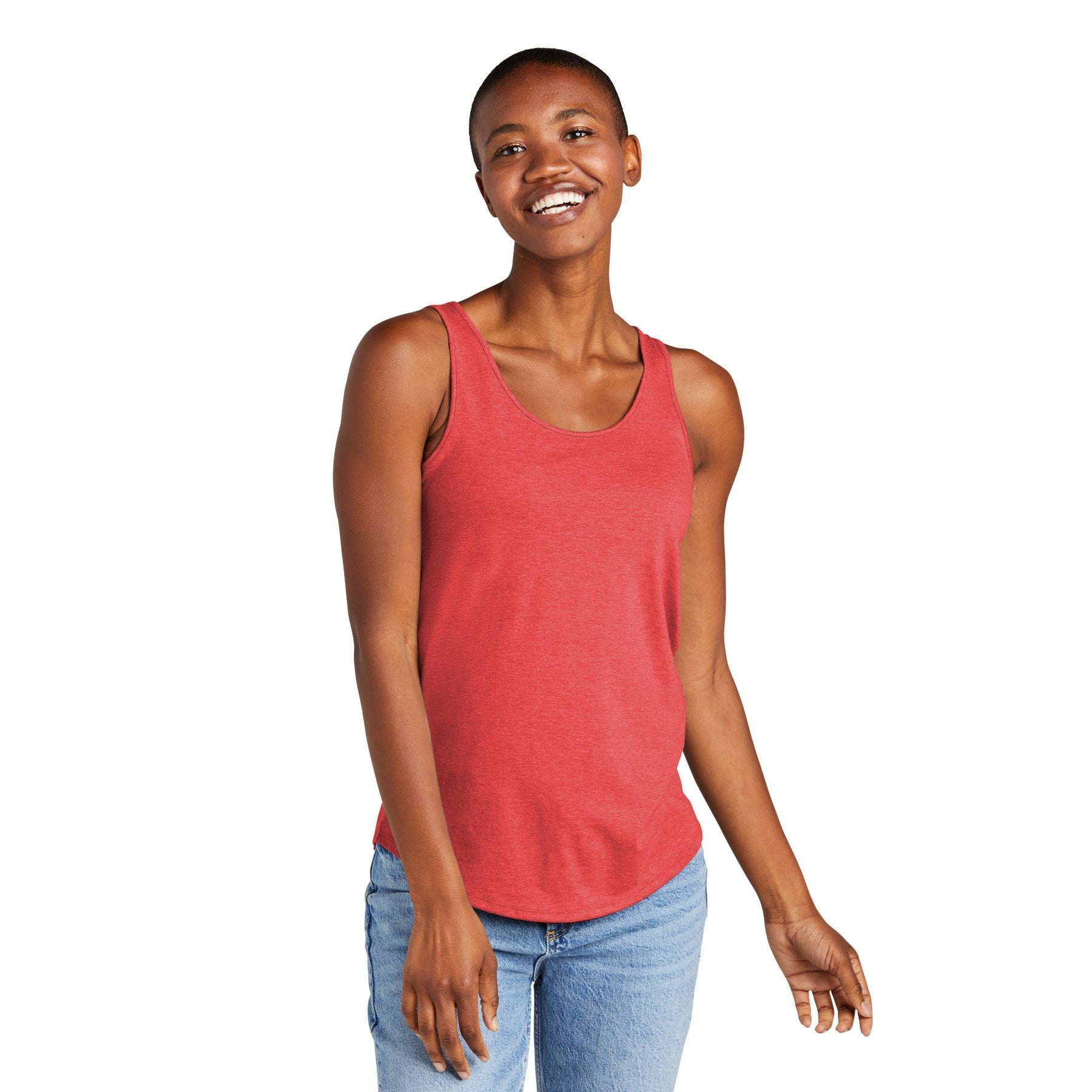 District-District® Women's Perfect Tri® Relaxed Tank DT151-MedTech-9