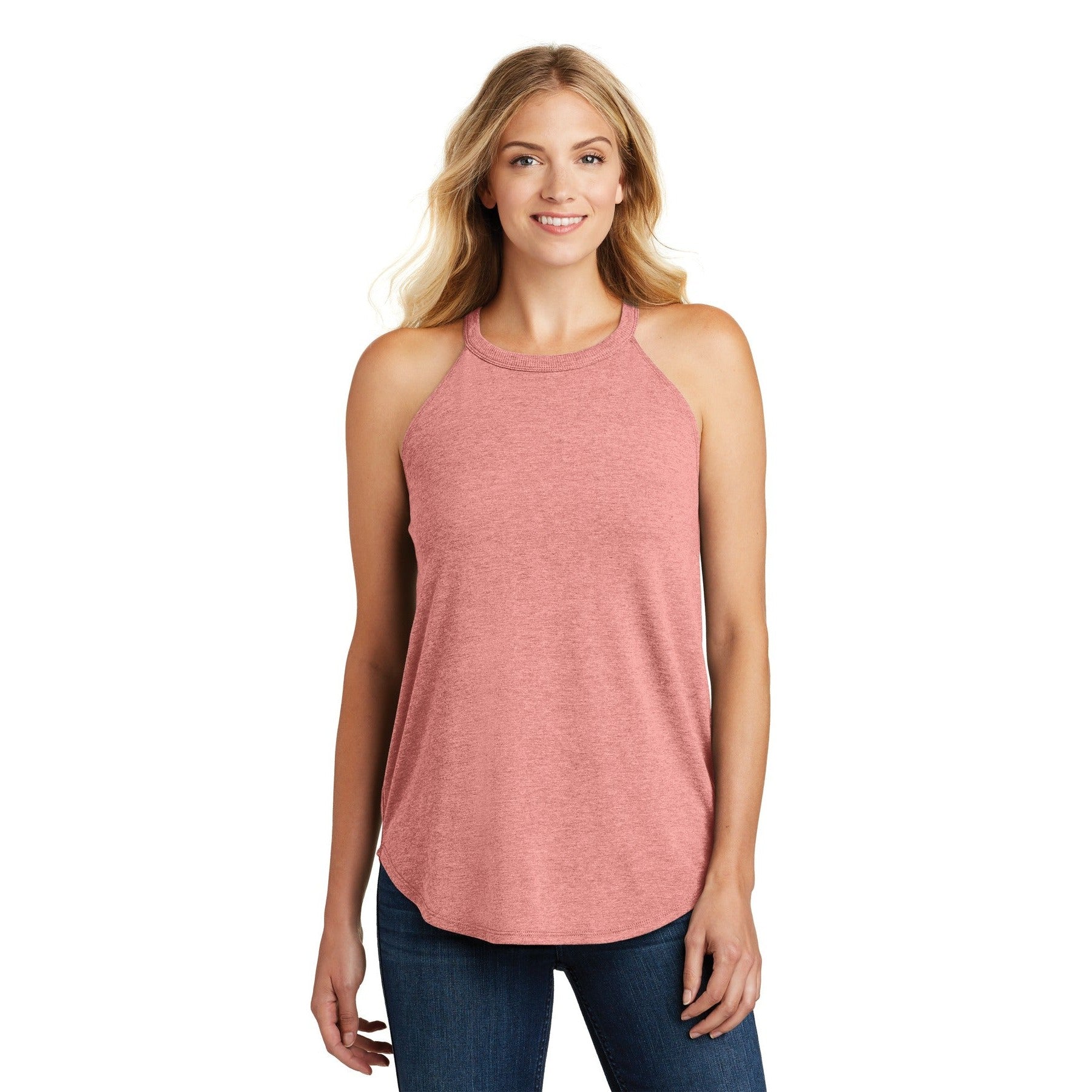 District-District ® Women's Perfect Tri ® Rocker Tank. DT137L-MedTech-3