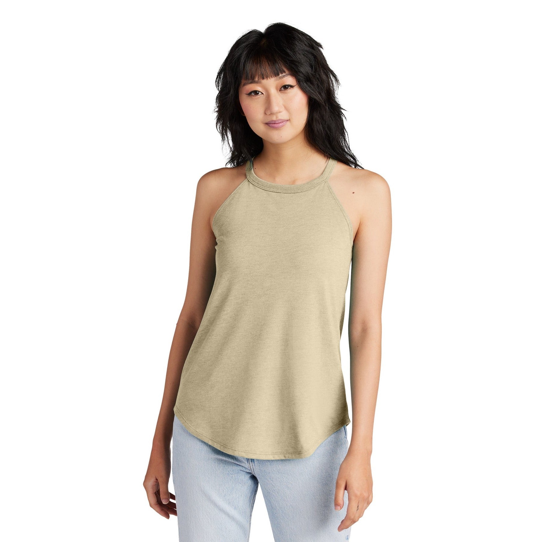 District-District ® Women's Perfect Tri ® Rocker Tank. DT137L-MedTech-4