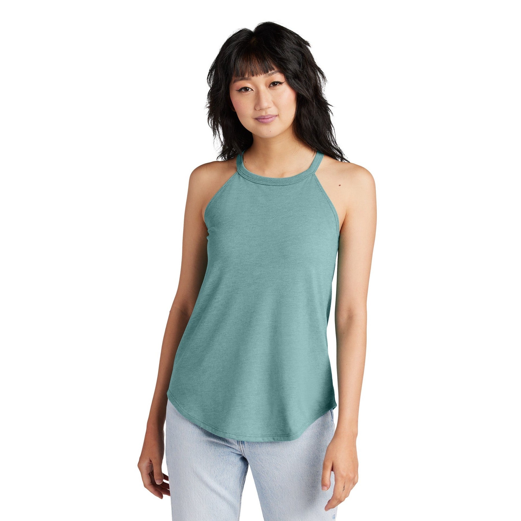 District-District ® Women's Perfect Tri ® Rocker Tank. DT137L-MedTech-6