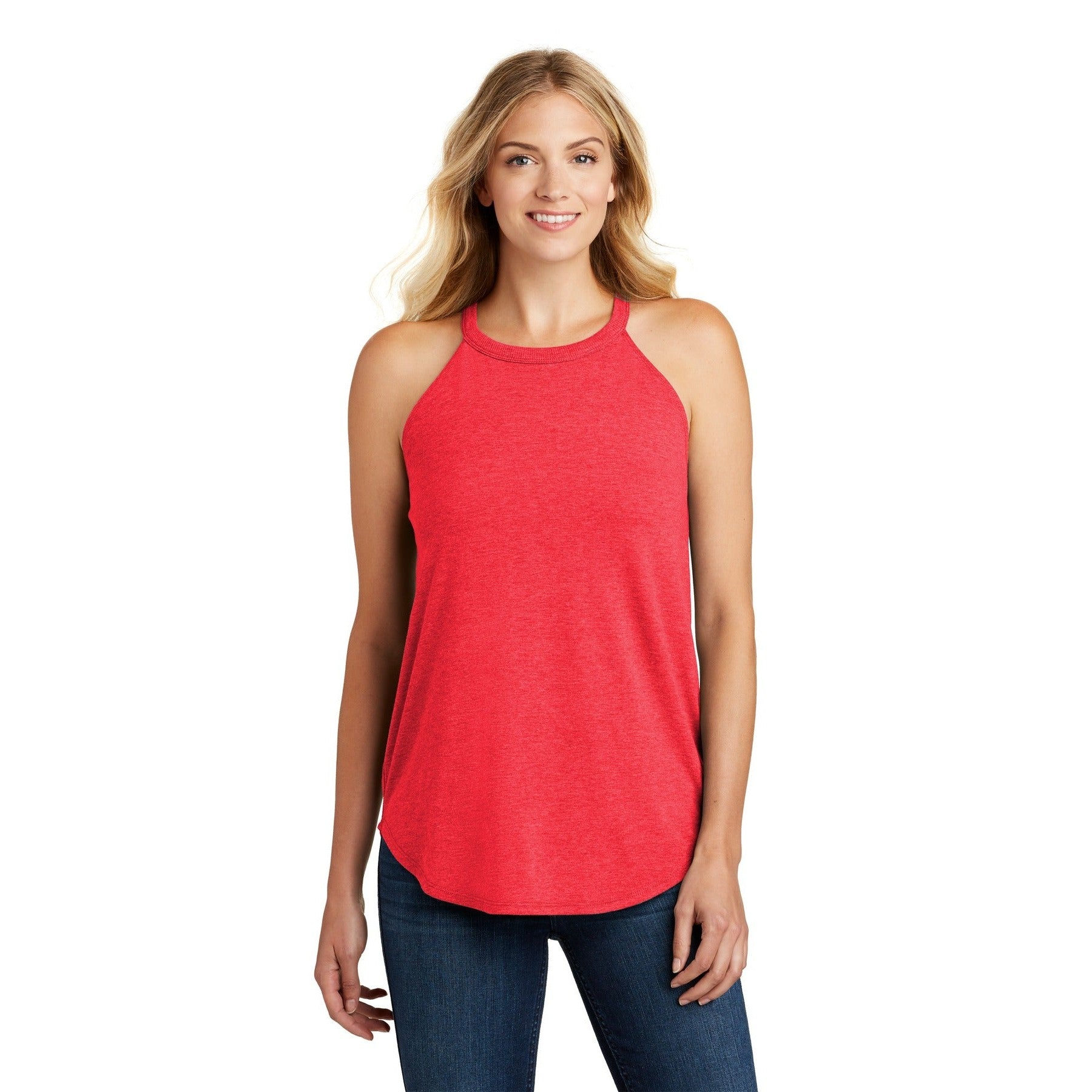 District-District ® Women's Perfect Tri ® Rocker Tank. DT137L-MedTech-9