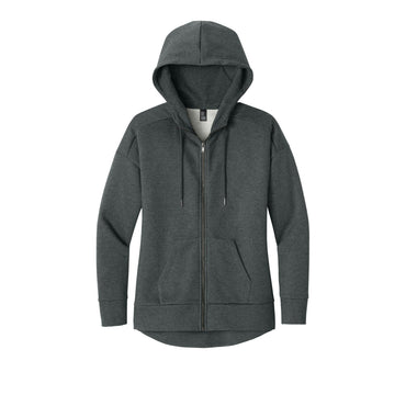 District-District ® Women's Perfect Weight ® Fleece Drop Shoulder Full-Zip Hoodie DT1104-MedTech-2