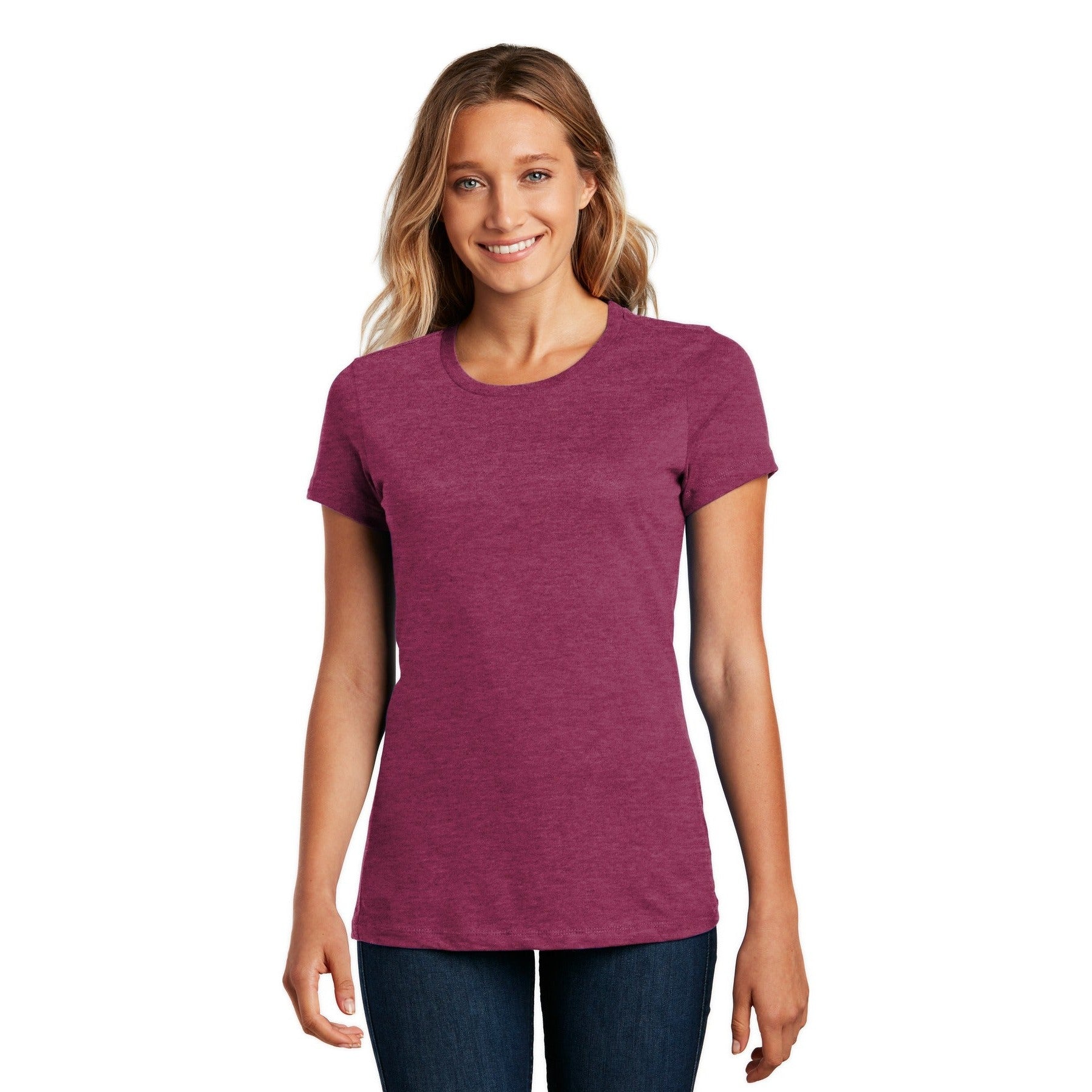 District-District® Women's Perfect Weight®Tee. DM104L-MedTech-14