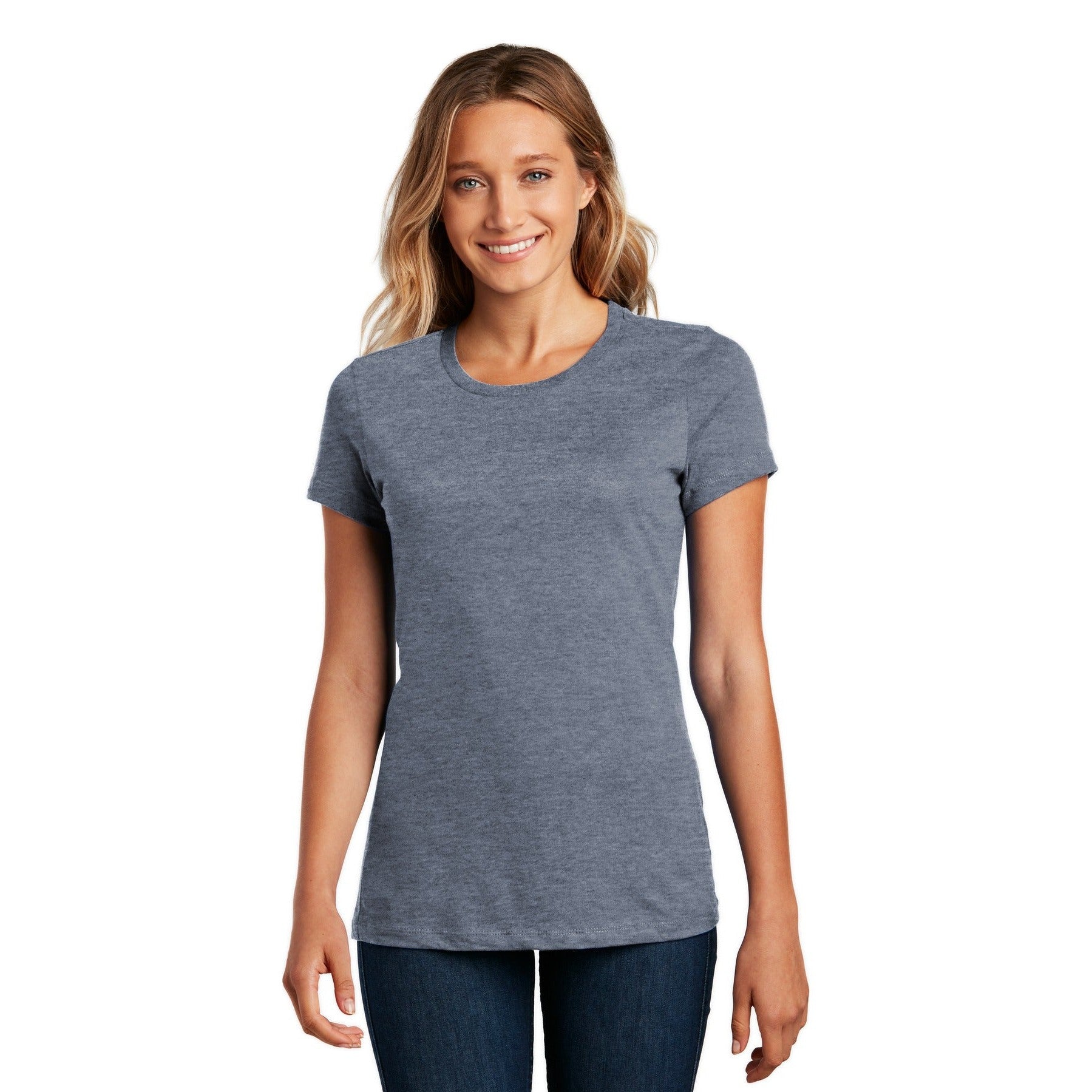 District-District® Women's Perfect Weight®Tee. DM104L-MedTech-15