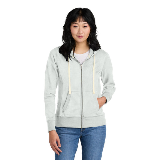 District-District® Women's Re-Fleece™Full-Zip Hoodie DT8103-MedTech-1