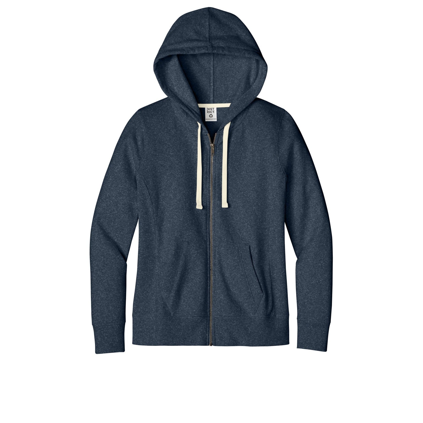 District-District® Women's Re-Fleece™Full-Zip Hoodie DT8103-MedTech-4
