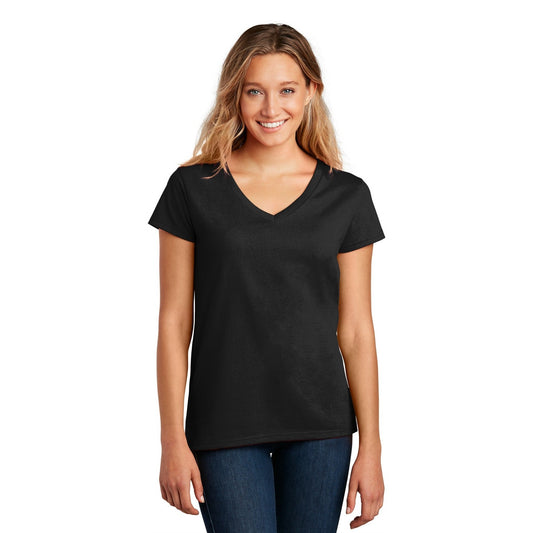 District-District ® Women's Re-Tee ™ V-Neck DT8001-MedTech-1