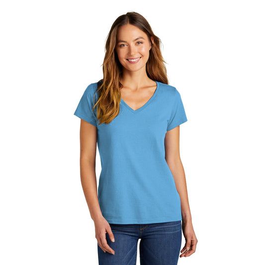 District-District® Women's The Concert Tee® V-Neck DT5002-MedTech-1