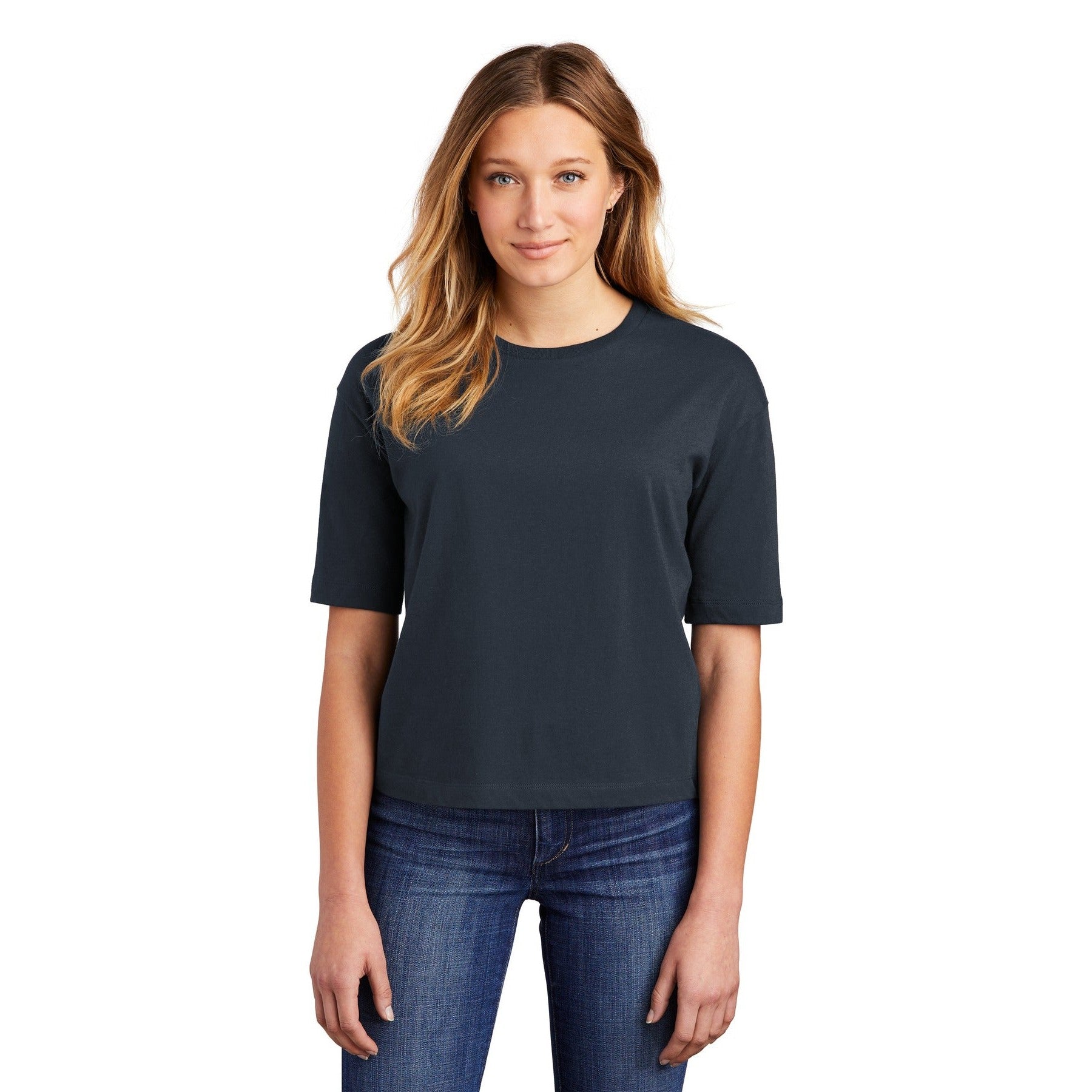 District-District ® Women's V.I.T. ™ Boxy Tee DT6402-MedTech-4