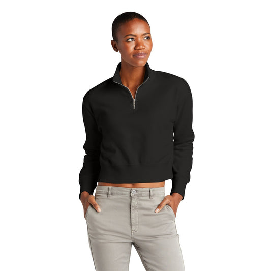 District-District® Women's V.I.T.™ Fleece 1/2-Zip DT6111-MedTech-1