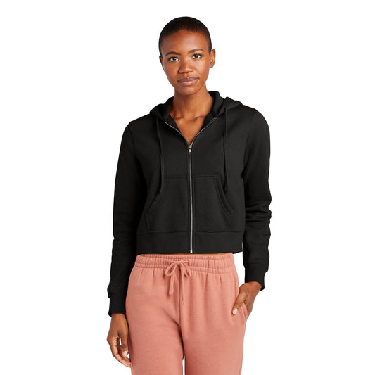 District-District® Women's V.I.T.™ Fleece Full-Zip Hoodie DT6103-MedTech-1