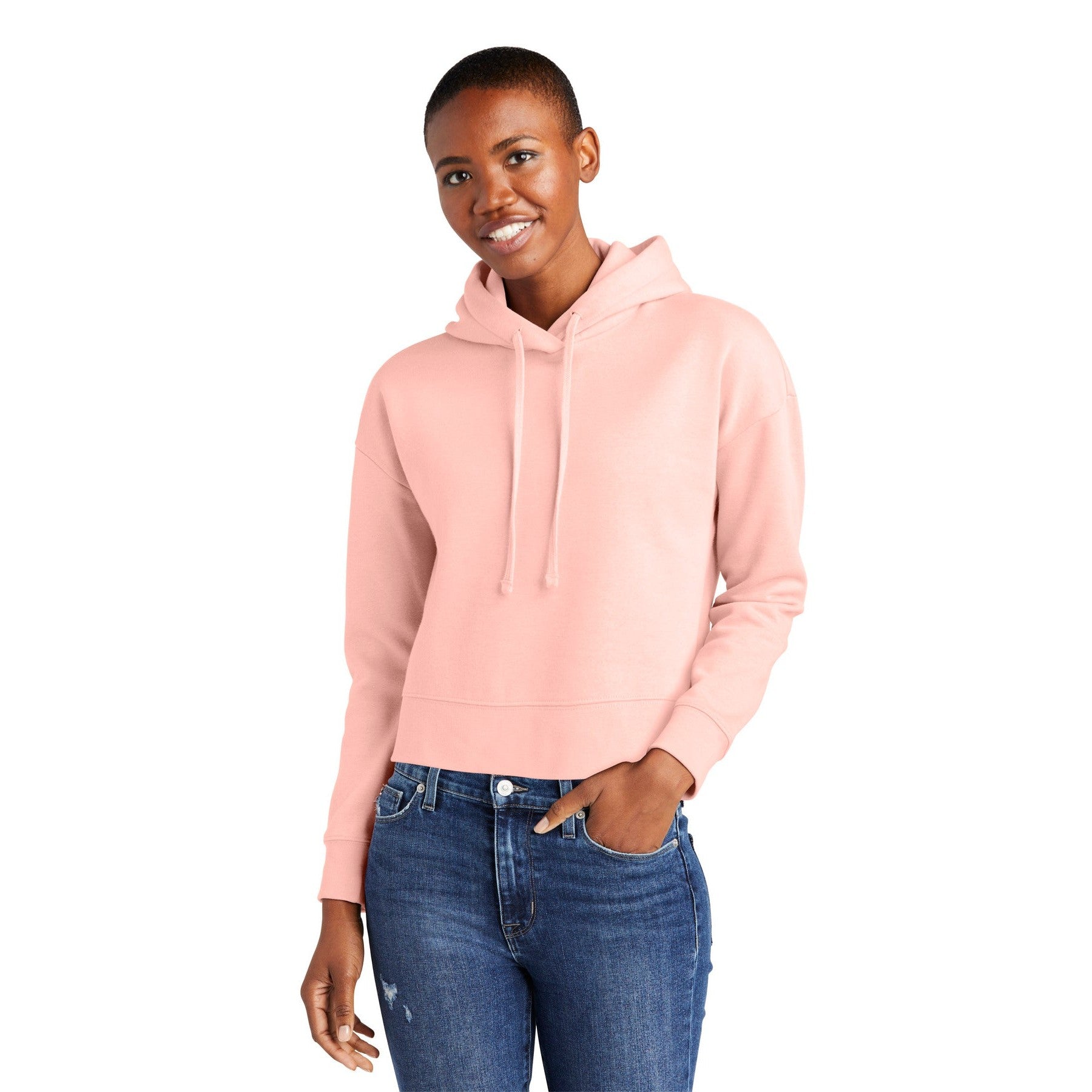 District-District® Women's V.I.T.™ Fleece Hoodie DT6101-MedTech-10